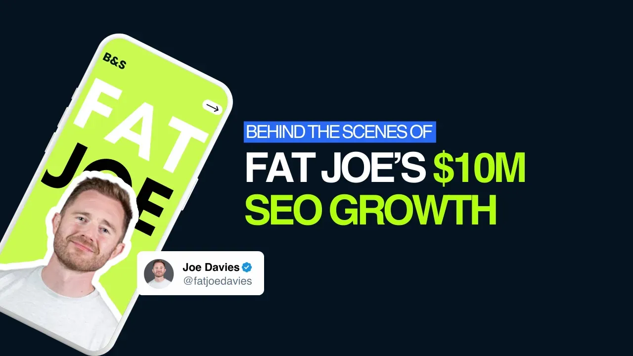 Behind the Scenes of Fat Joe’s $10 Million SEO Growth